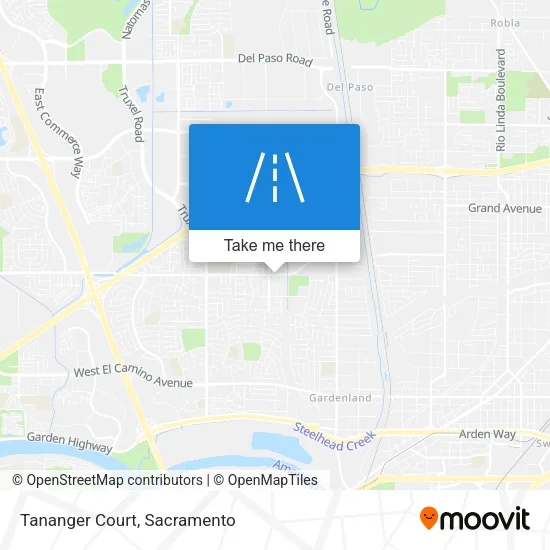 Tananger Court map