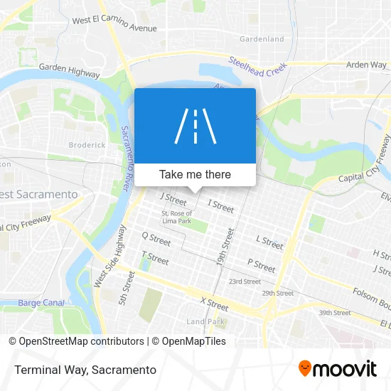 Mapa de Terminal Way