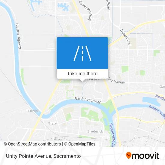 Unity Pointe Avenue map