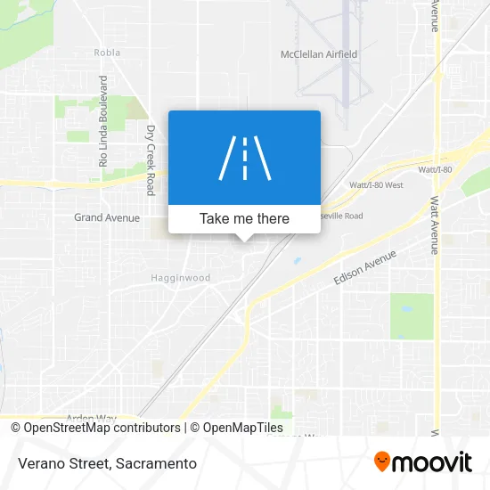 Verano Street map