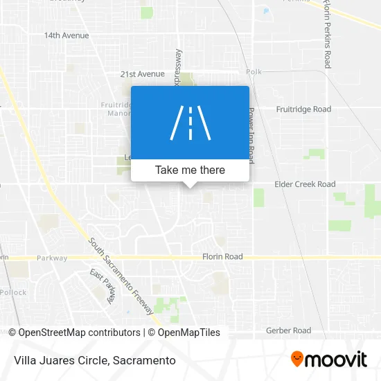 Mapa de Villa Juares Circle