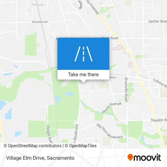 Village Elm Drive map