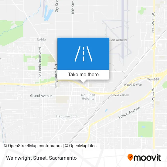 Mapa de Wainwright Street