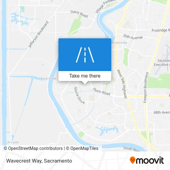 Mapa de Wavecrest Way