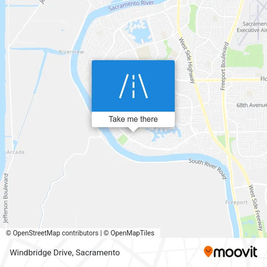 Mapa de Windbridge Drive