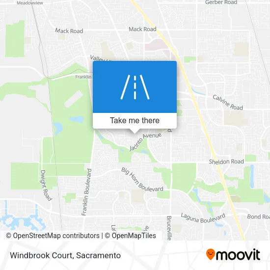 Windbrook Court map