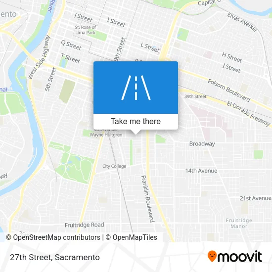 Mapa de 27th Street