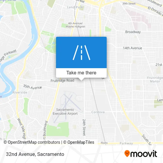 Mapa de 32nd Avenue