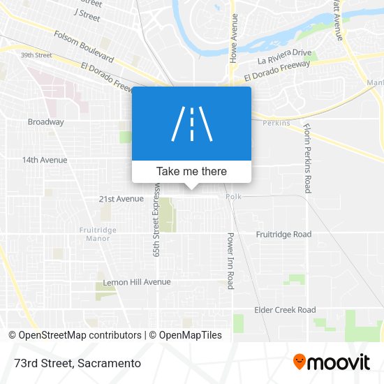 73rd Street map
