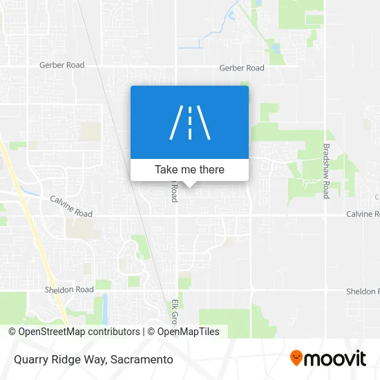 Quarry Ridge Way map