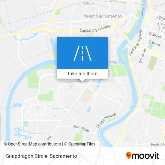 Snapdragon Circle map