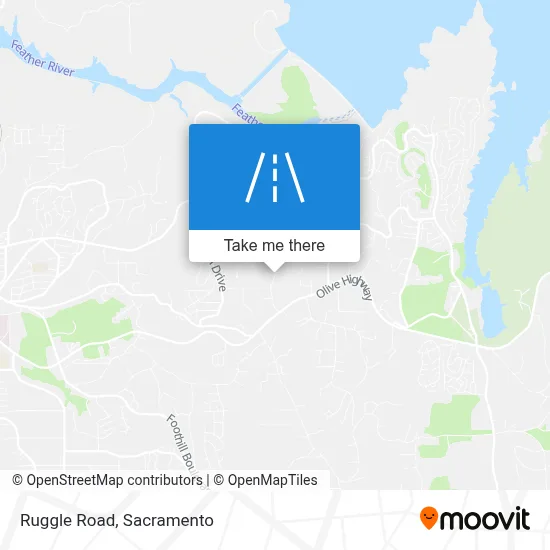 Ruggle Road map