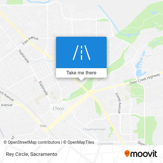 Rey Circle map