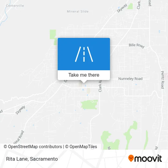 Rita Lane map