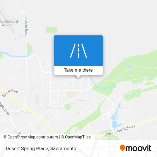 Desert Spring Place map