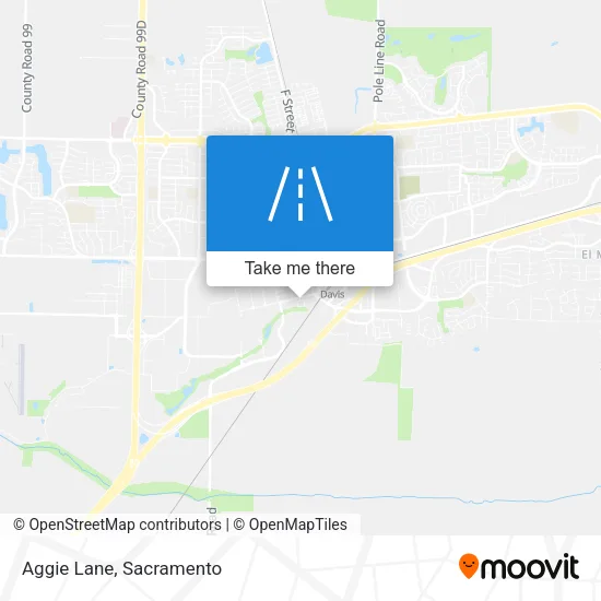 Mapa de Aggie Lane