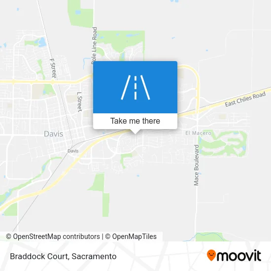 Braddock Court map