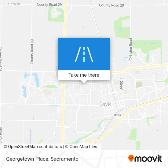Mapa de Georgetown Place