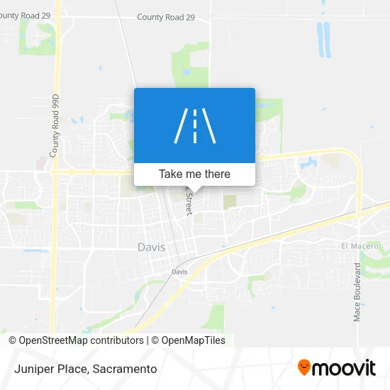 Juniper Place map