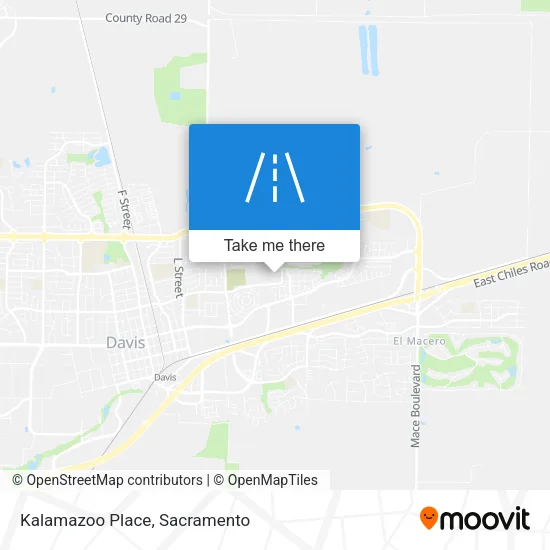 Kalamazoo Place map