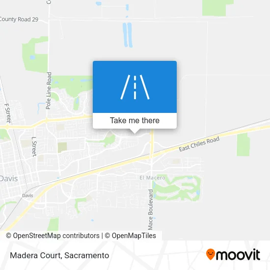 Madera Court map