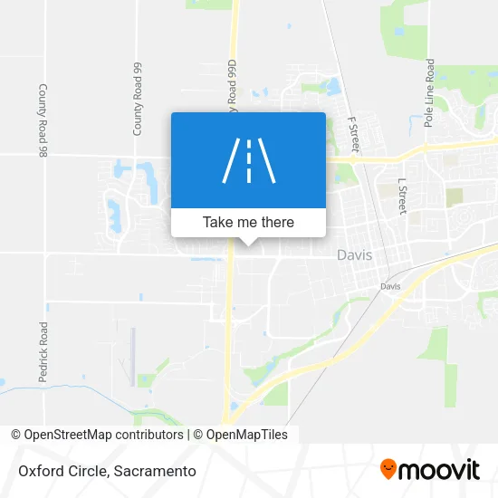 Mapa de Oxford Circle