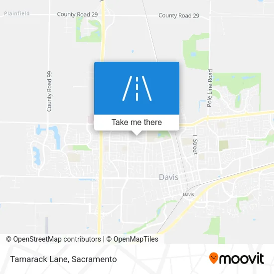 Mapa de Tamarack Lane
