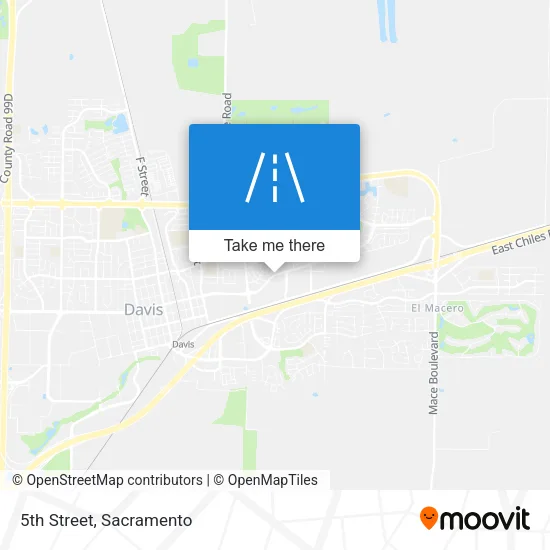 5th Street map