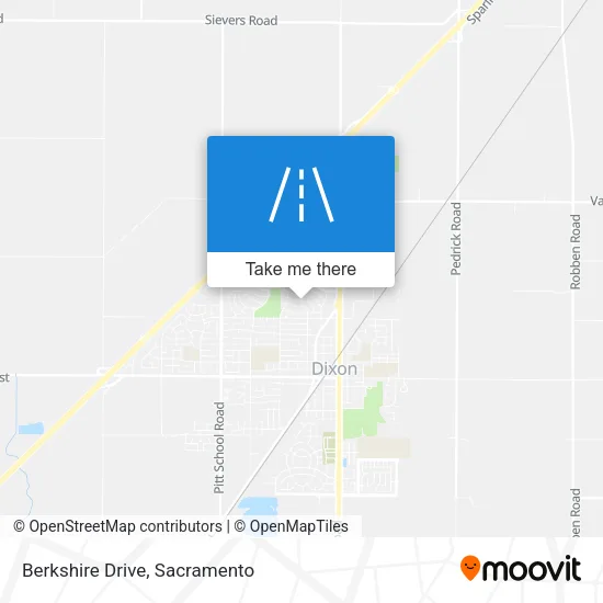 Berkshire Drive map