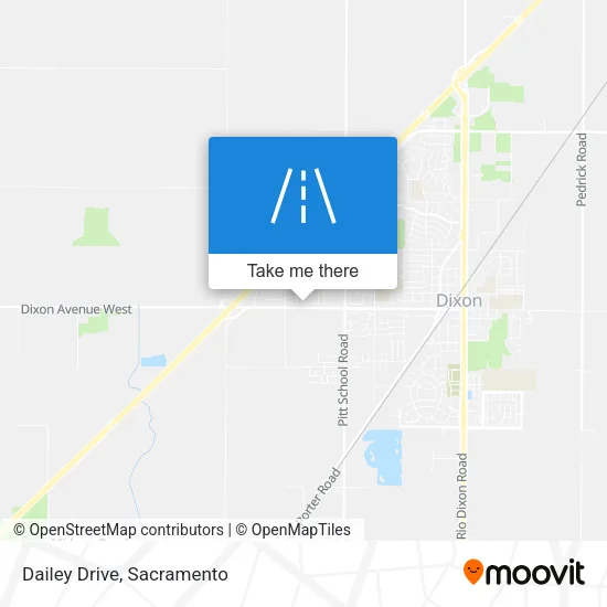 Dailey Drive map