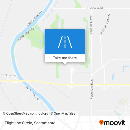 Flightline Circle map