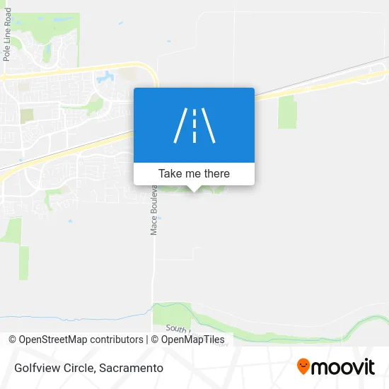 Golfview Circle map