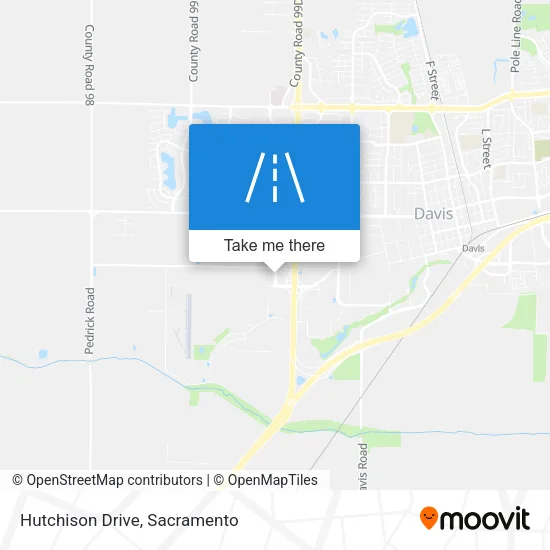 Mapa de Hutchison Drive