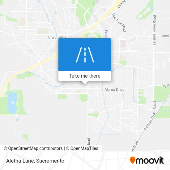 Aletha Lane map