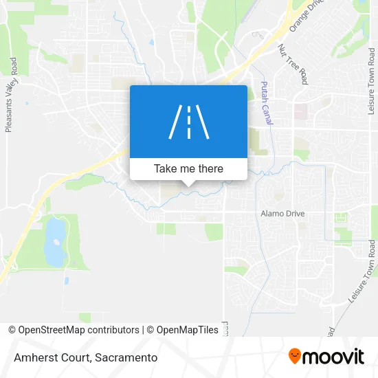Amherst Court map