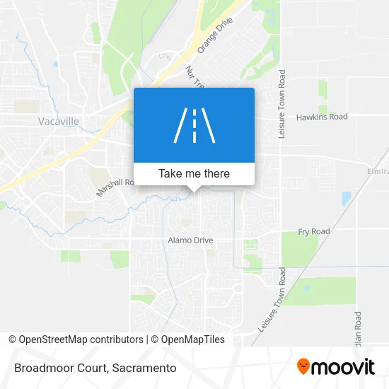 Broadmoor Court map