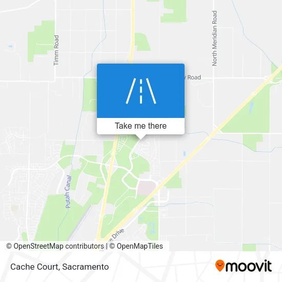 Cache Court map