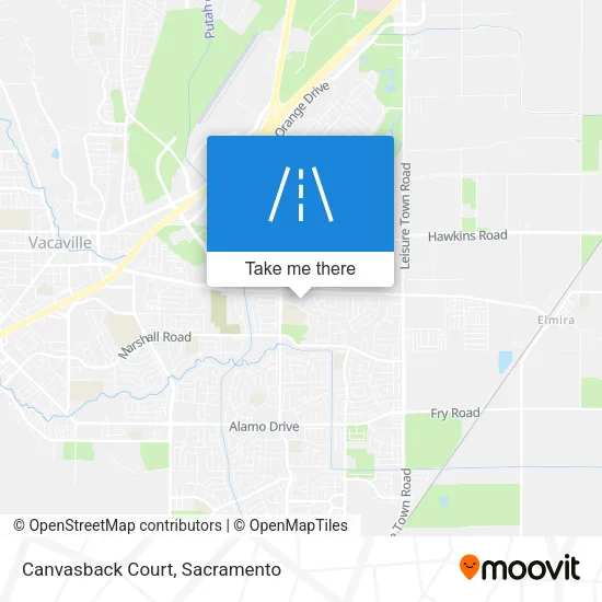 Canvasback Court map