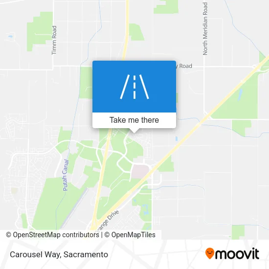 Mapa de Carousel Way