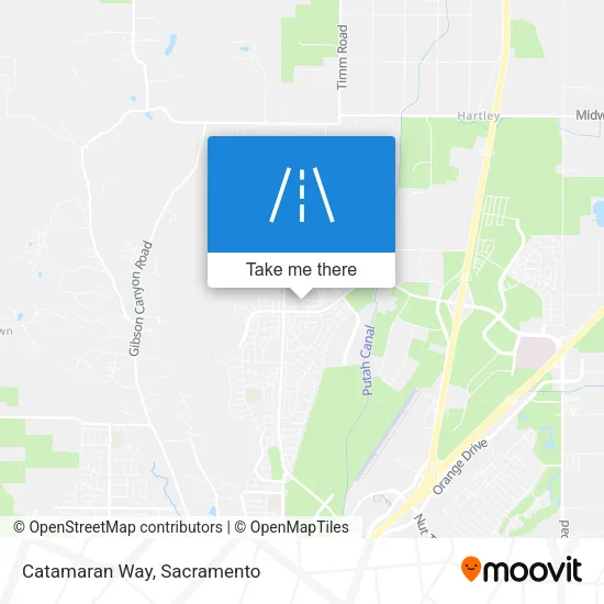 Catamaran Way map