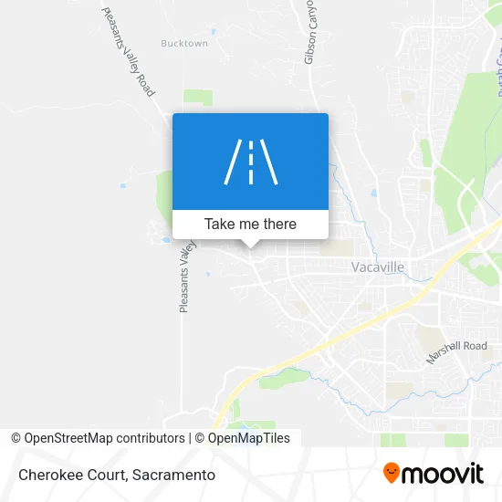 Mapa de Cherokee Court