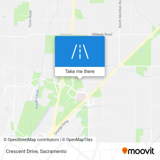 Mapa de Crescent Drive