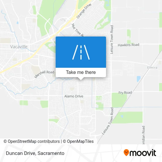 Duncan Drive map