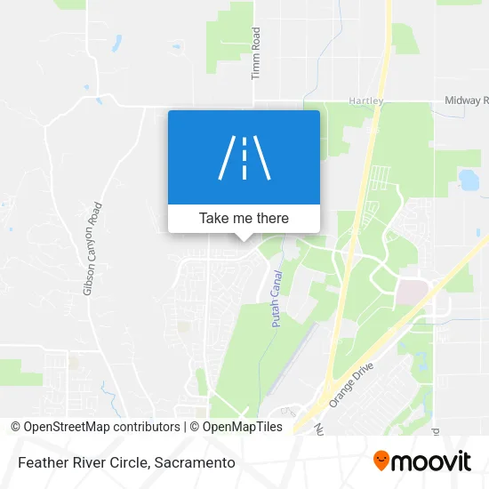 Feather River Circle map