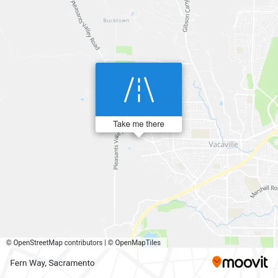Mapa de Fern Way