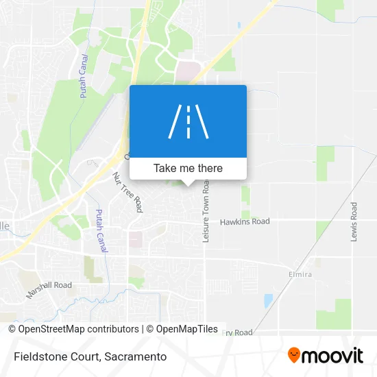 Mapa de Fieldstone Court
