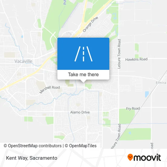 Kent Way map