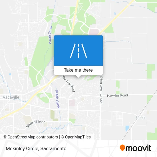 Mapa de Mckinley Circle