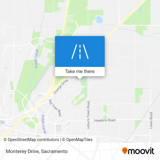 Mapa de Monterey Drive