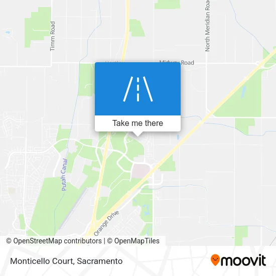 Mapa de Monticello Court
